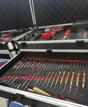 Poland YATO Premium Cordless Drill 2 Battery Bits Set Box