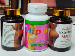 J CHEN Hip Up Butt Enhancer Vitamin Supplements 60 Tabs