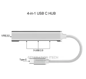 Type C to Usb Hub - 3.0 - 4 Port