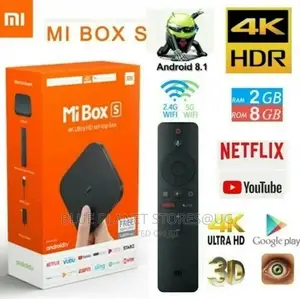 Xaiomi Mi-Box (S) 4K Ultra HD "Android" Set-Top Box