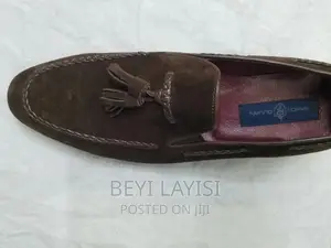 Italian Brown Suede Men Shoes