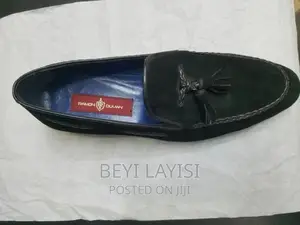 Black Suede Shoes for Men.Made in Italy