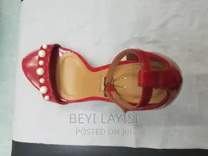 Hot Red High Heels. Made in Italy