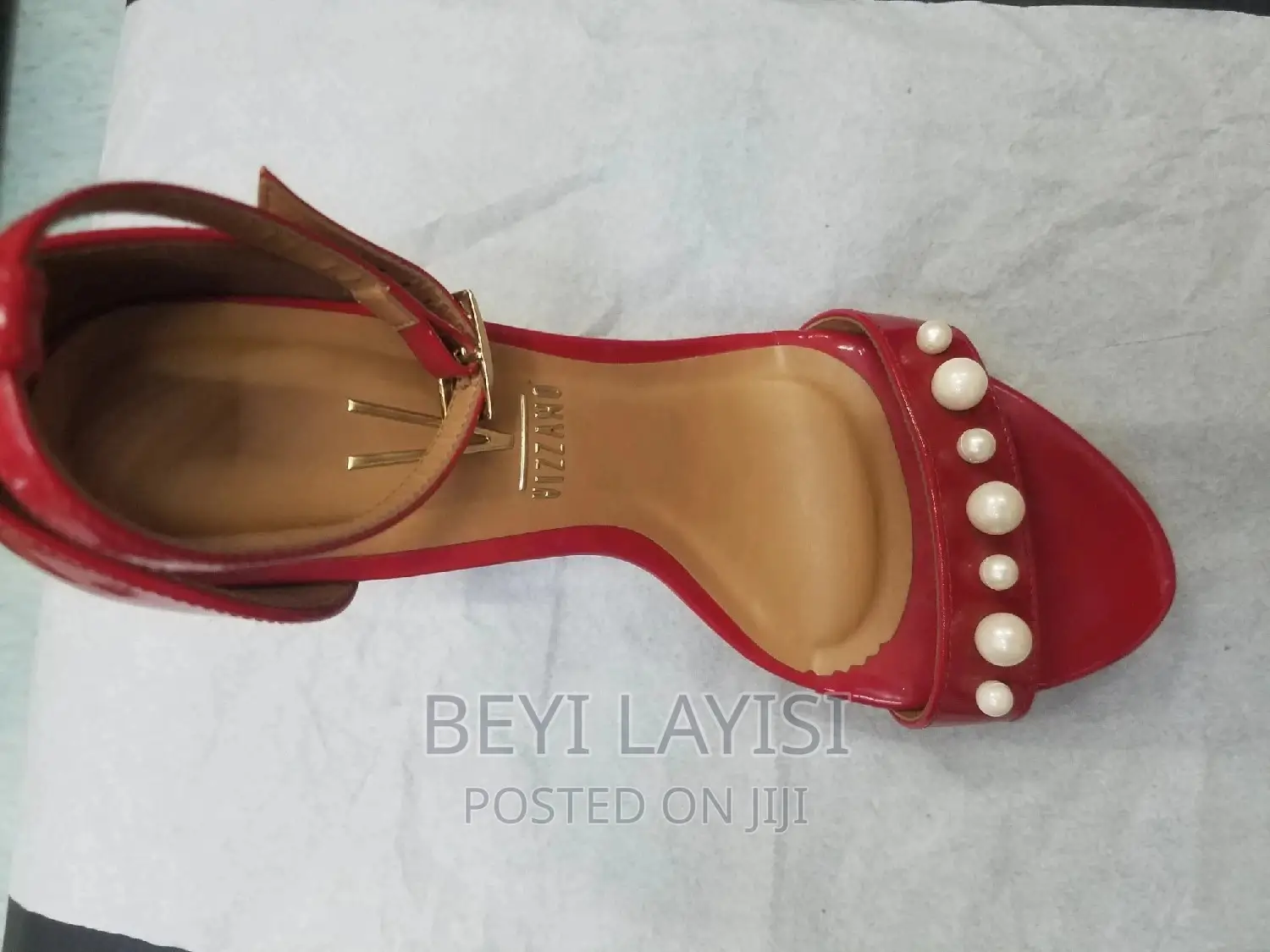 Hot Red High Heels. Made in Italy