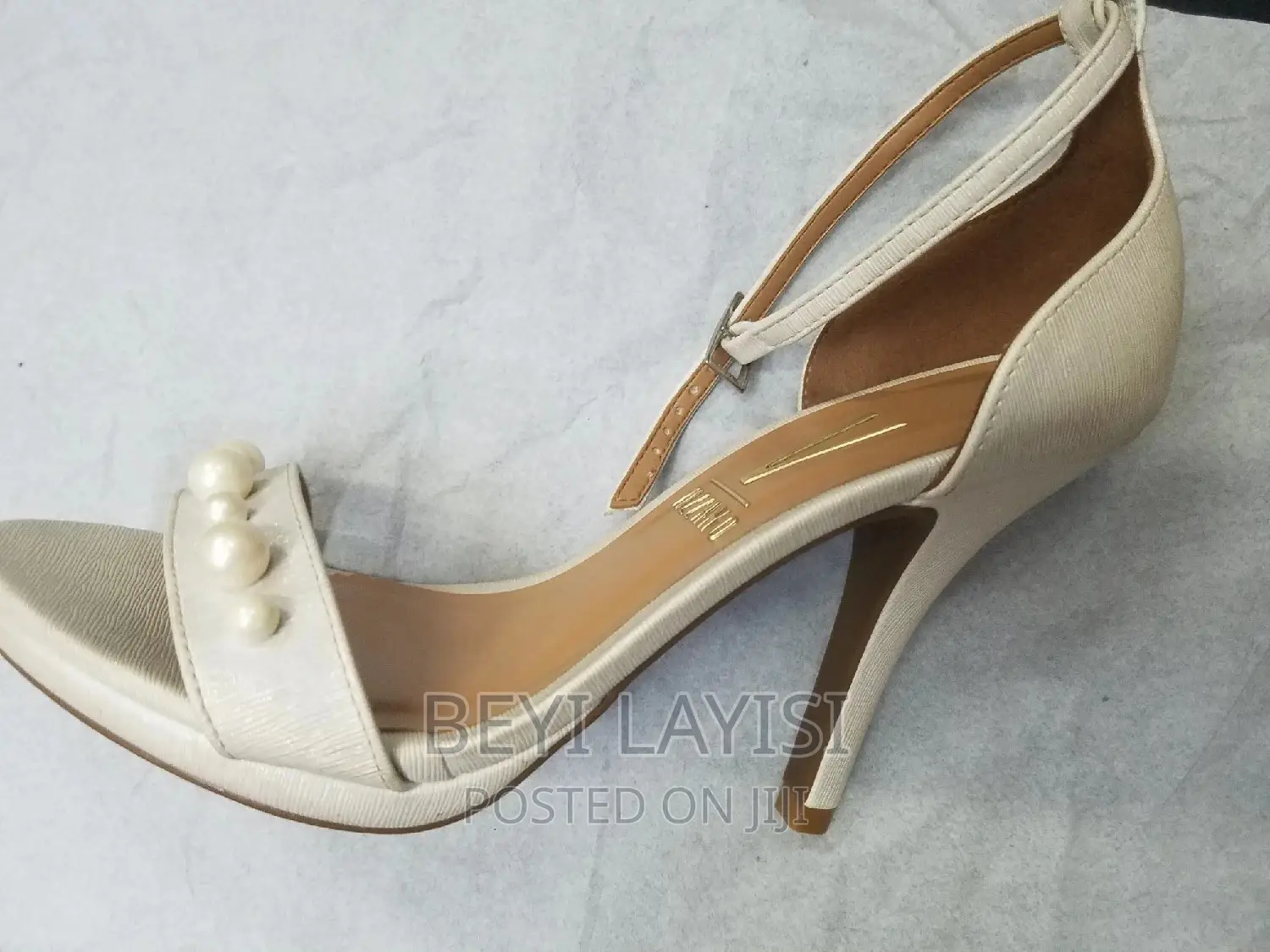White Brazillian Vizzano High Heels Ladies
