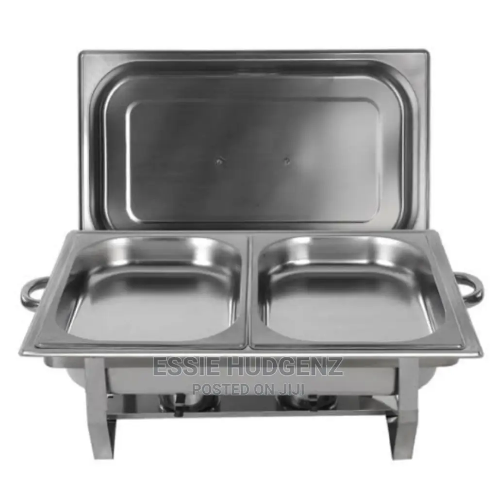 Double Compartment Chafing Dish