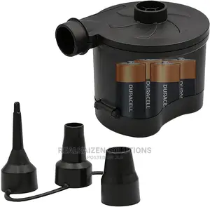 Electric Battery Powered 3 Nozzle Portable Air Pump