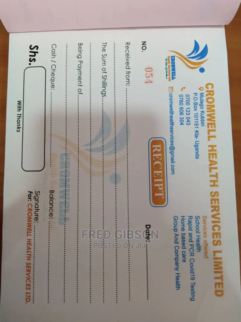 Stamps, Logo Designing, Receipt Books Customized Cups Brands