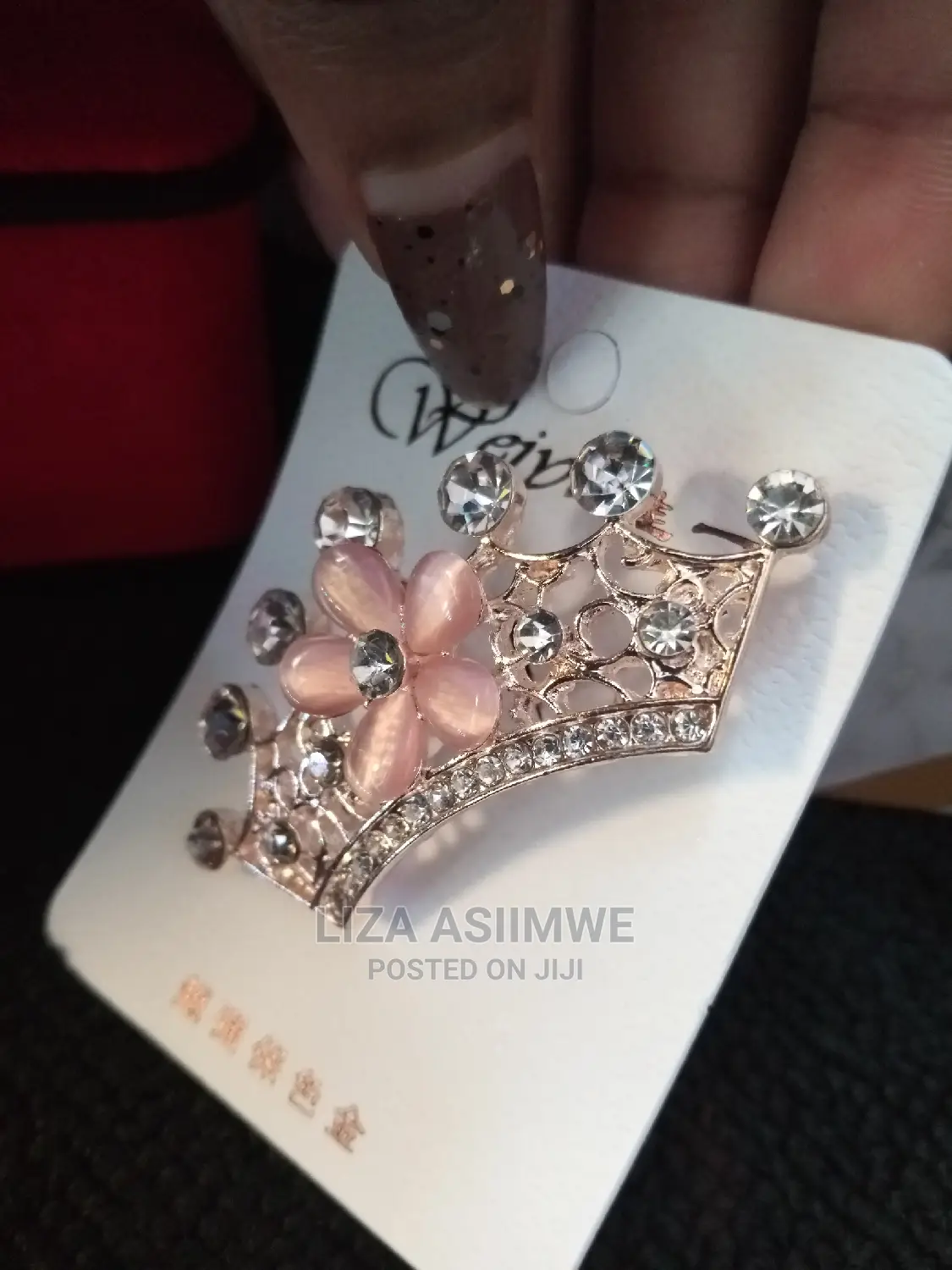 Crown Brooches Available