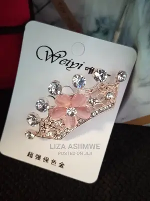 Crown Brooches Available
