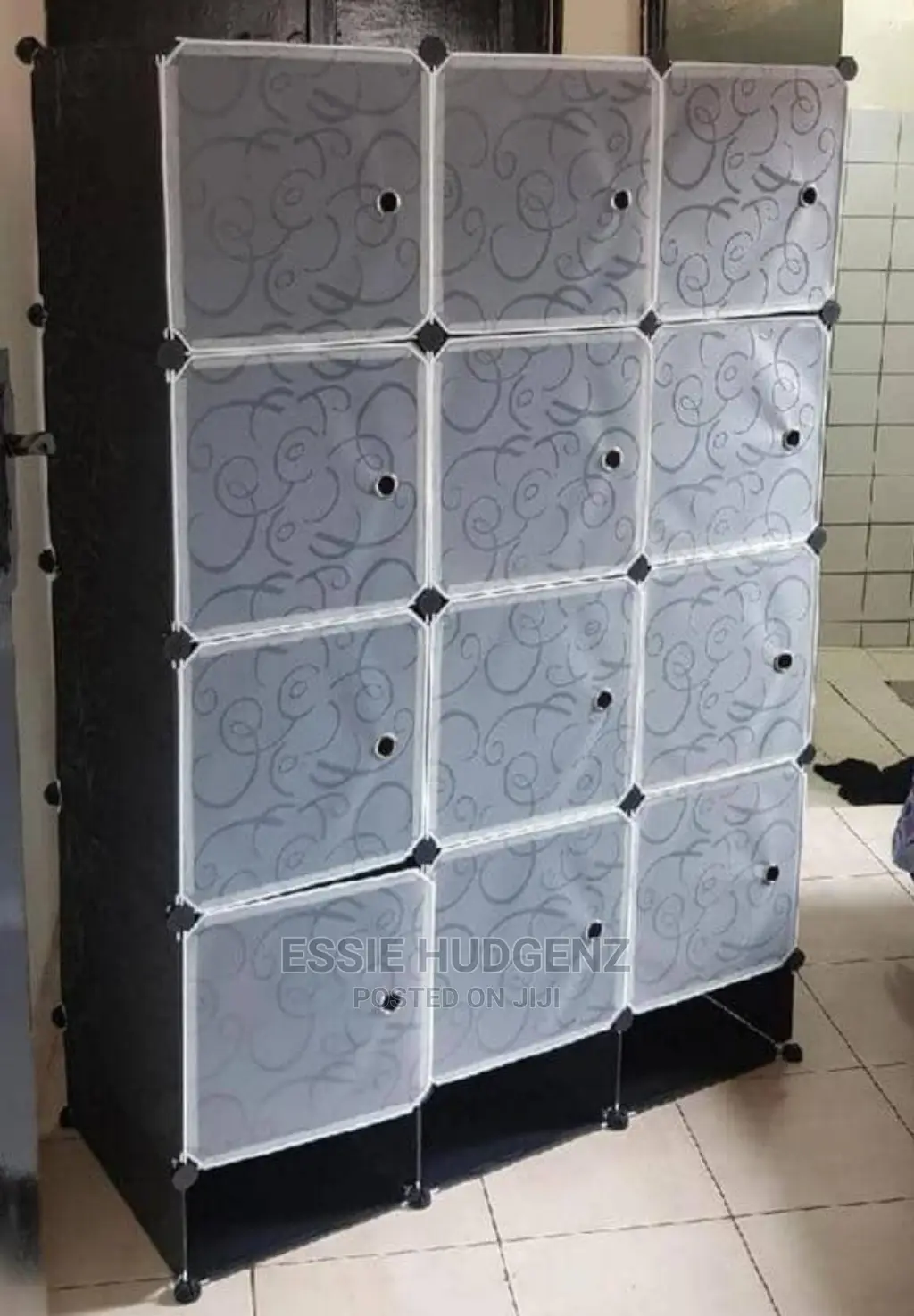 3columns Plastic Wardrobe