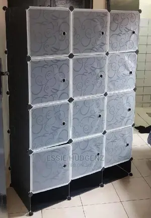 3columns Plastic Wardrobe