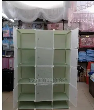 3columns Plastic Wardrobe