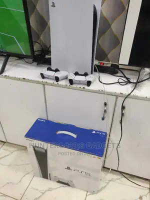 Sony Playstation 5 With 2 Game Controller