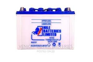 N70Z -75 AH Nile Car Battery
