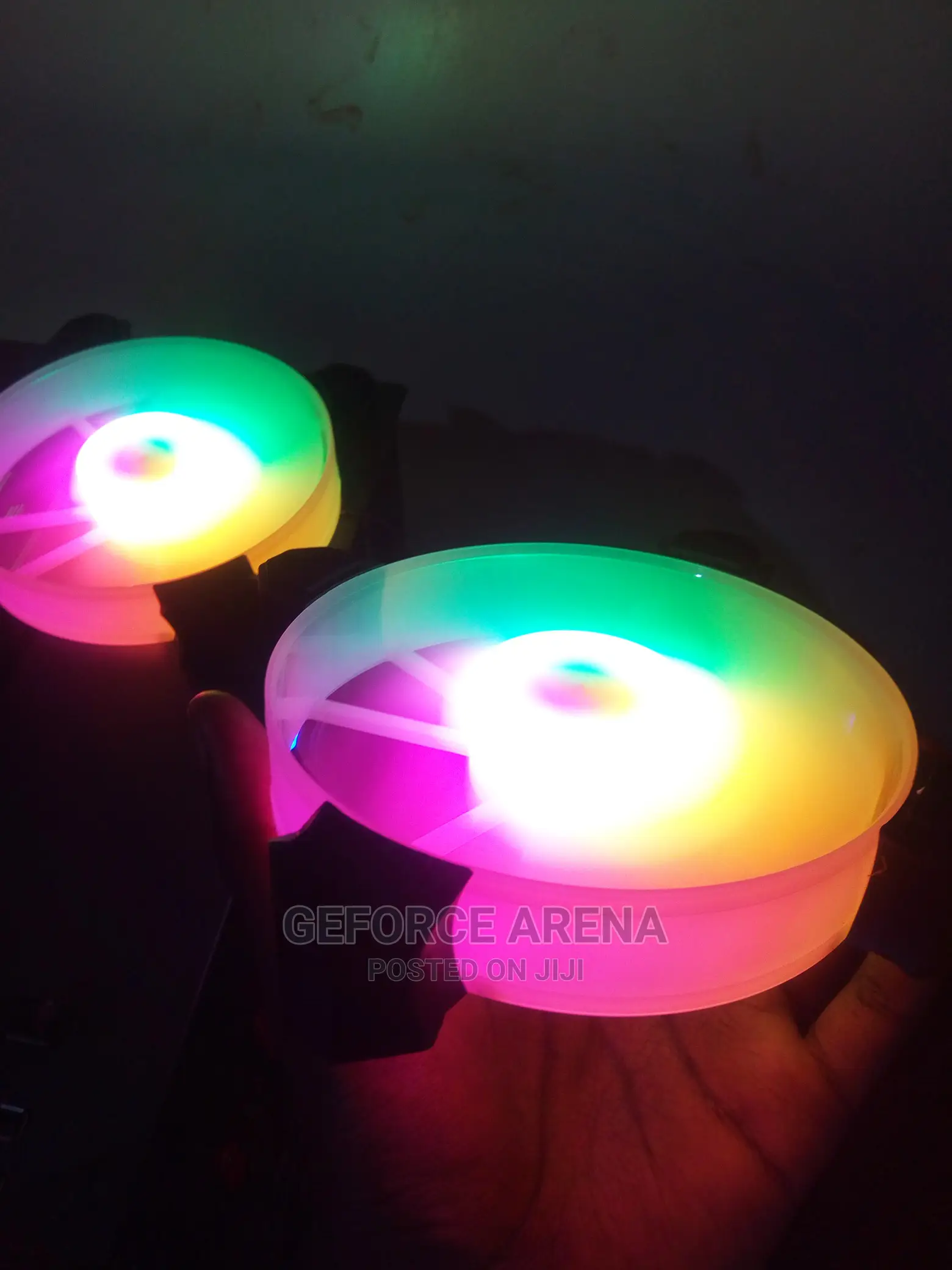 120mm RGB Computer PC Case Fans - Brand New