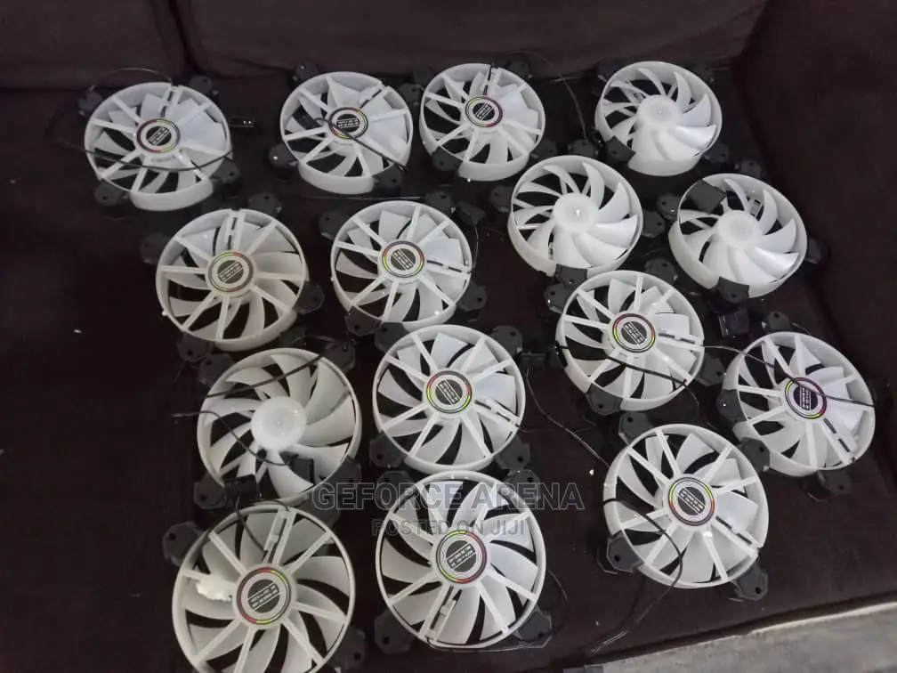 120mm RGB Computer PC Case Fans - Brand New