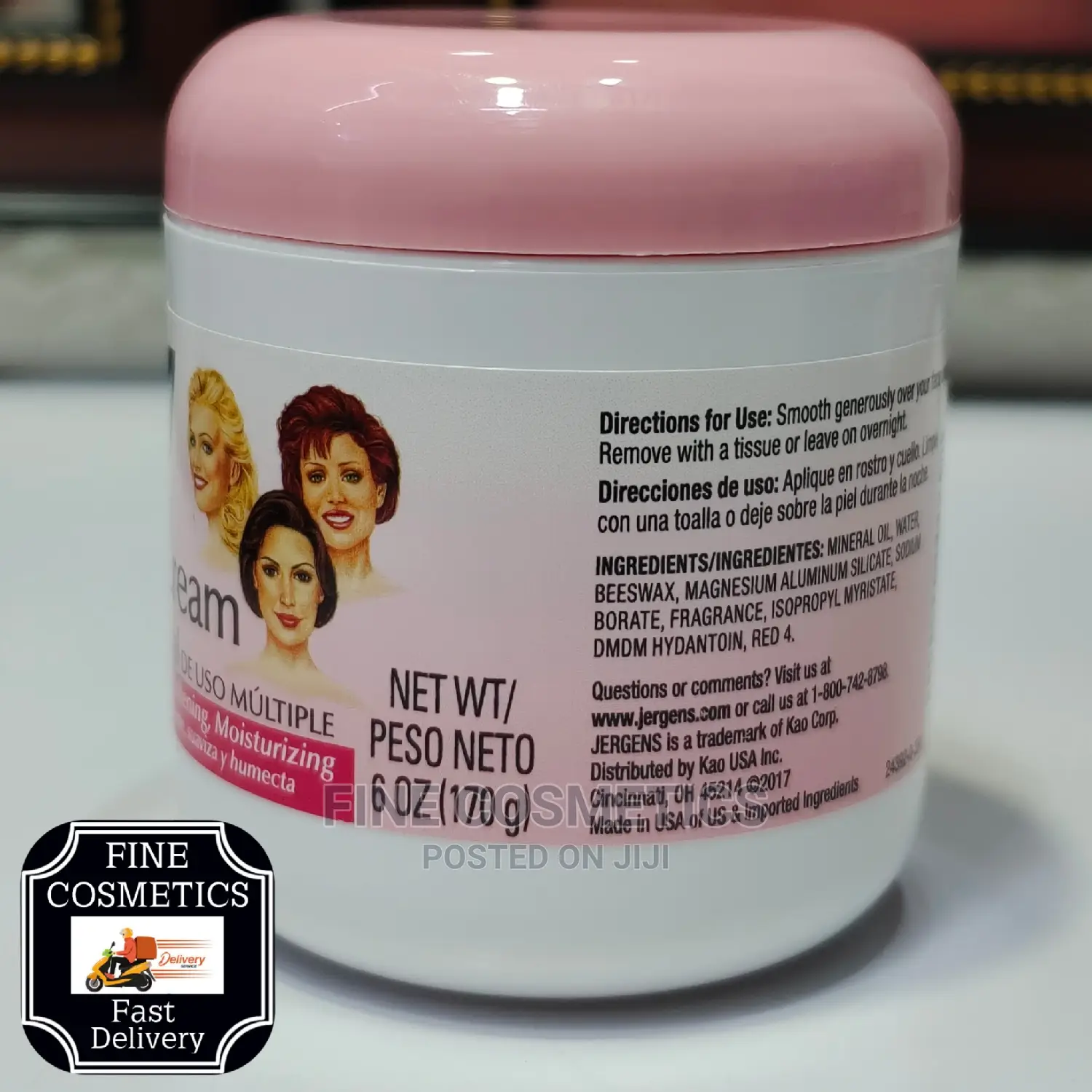Jergens Face Deep Cleansing Facial Make Skin Smooth+Vibrant