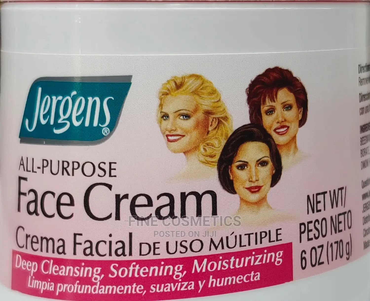 Jergens Face Deep Cleansing Facial Make Skin Smooth+Vibrant