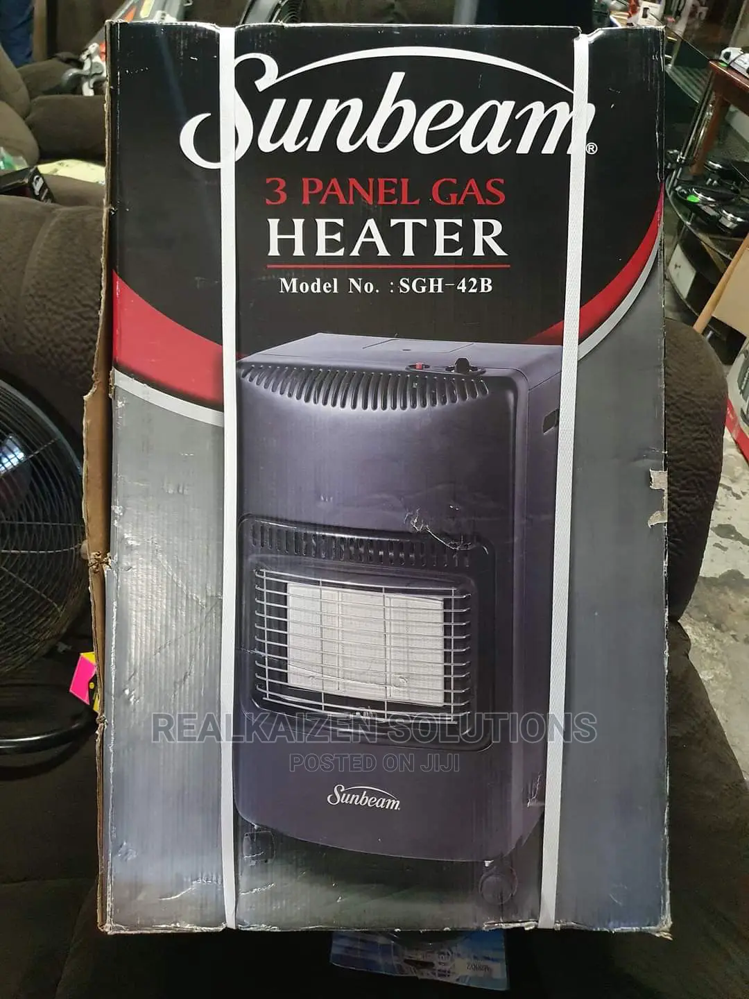 Sunbeam 3 Panel Gas Heater