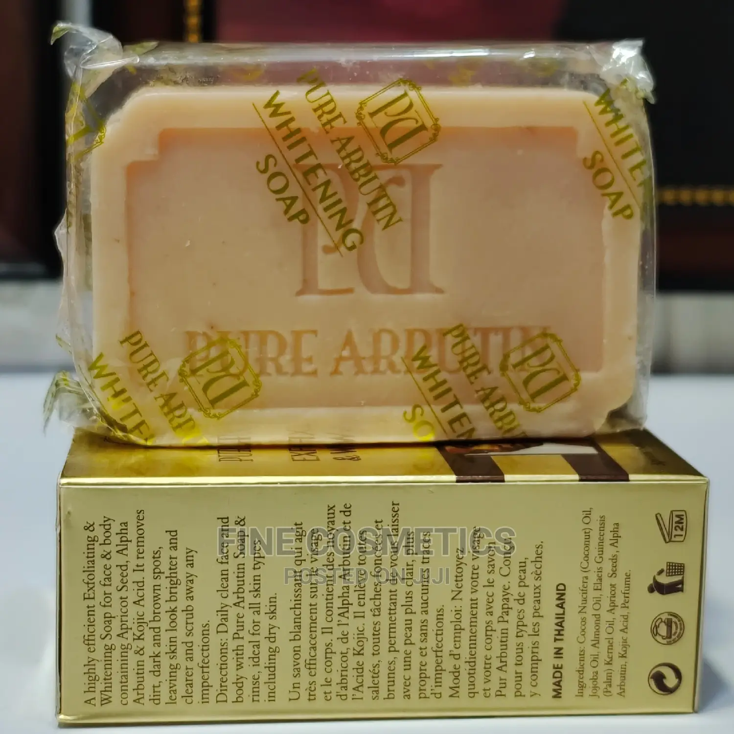 Pure Arbutin Soap Exfoliating and Whitening Soap