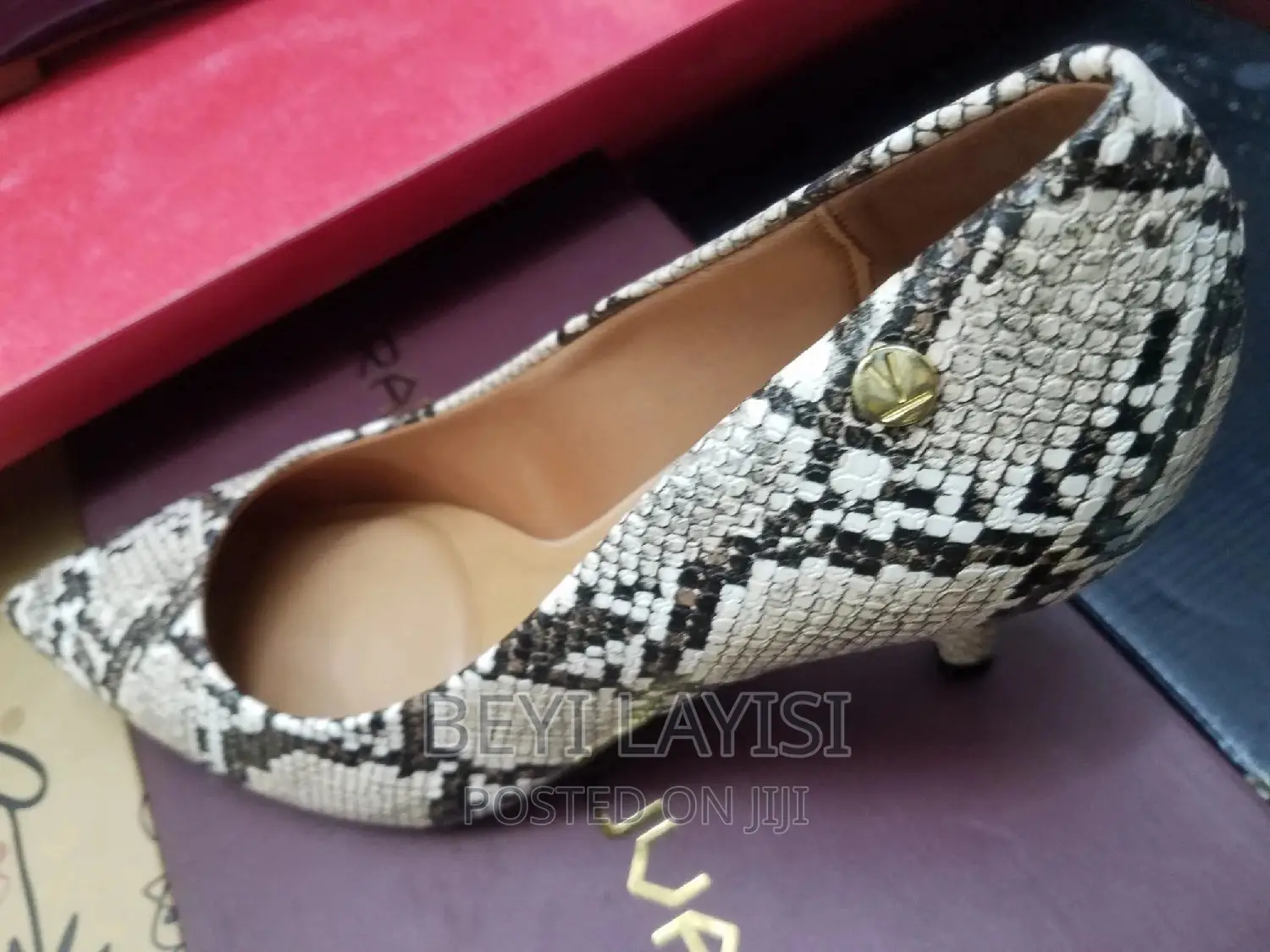 Vizzano Animal Print High Heels