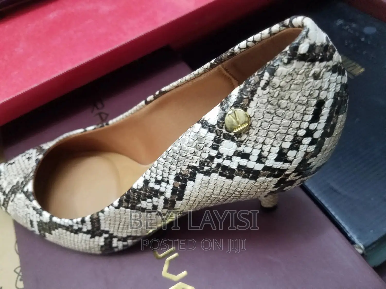 Vizzano Animal Print High Heels