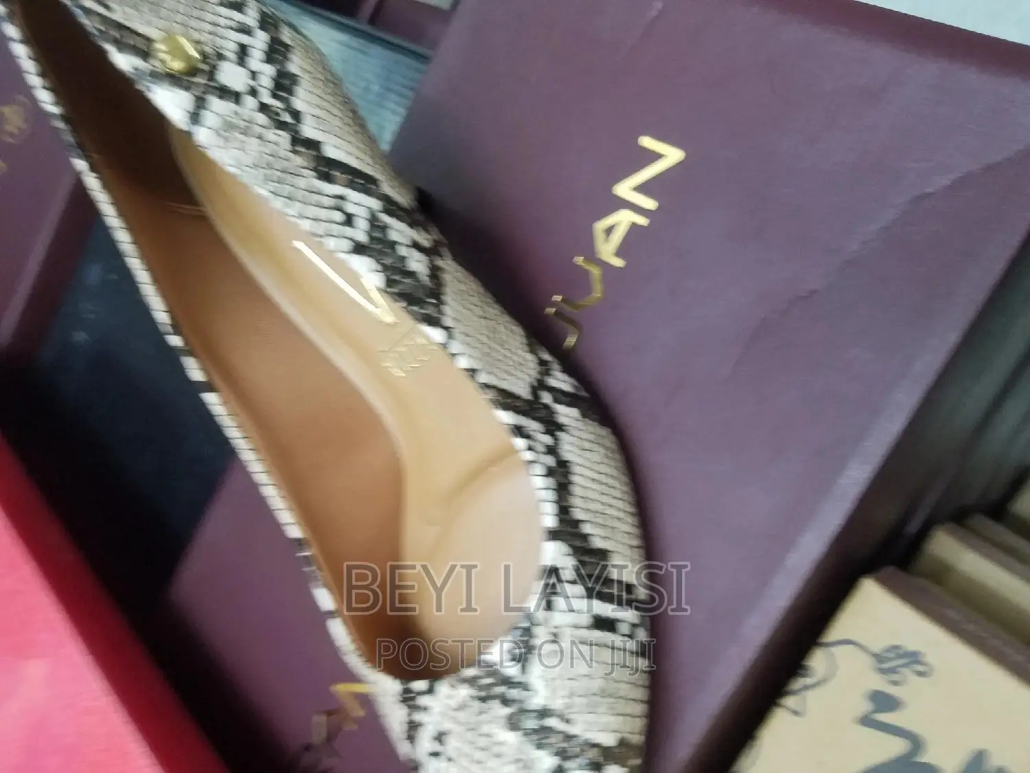 Vizzano Animal Print High Heels