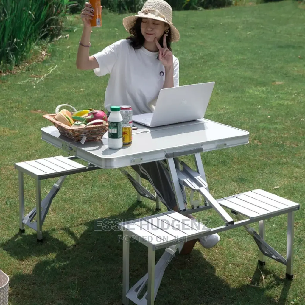 Portable Picnic Table and Chairs