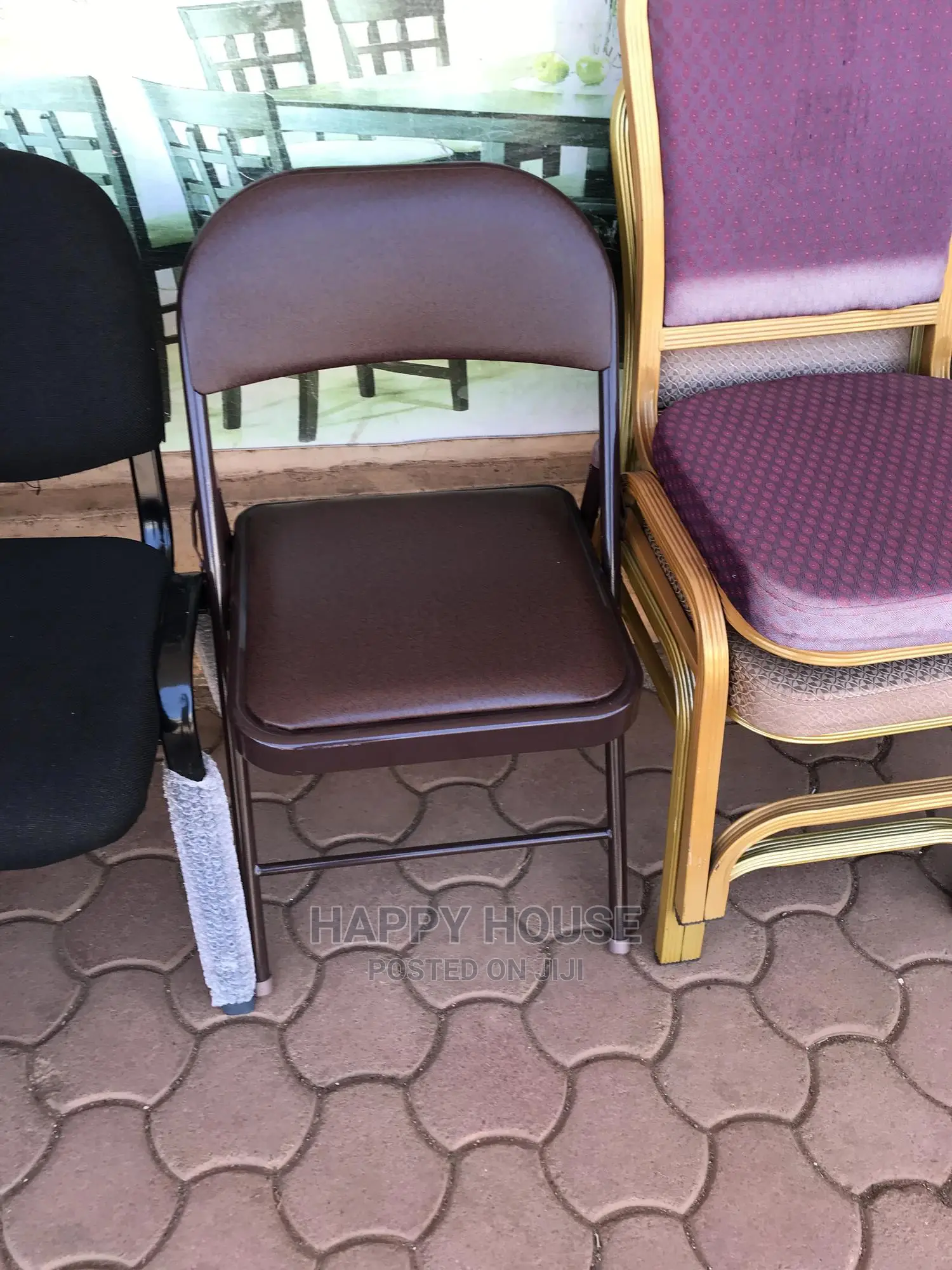 Foldable Leather Chairs