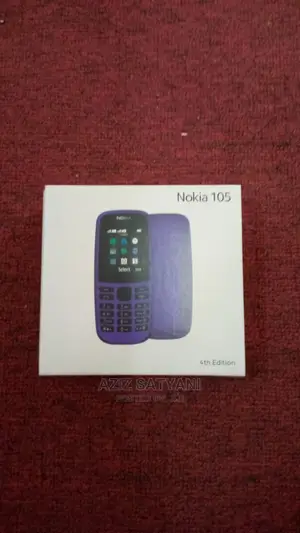 New Nokia 105 Black