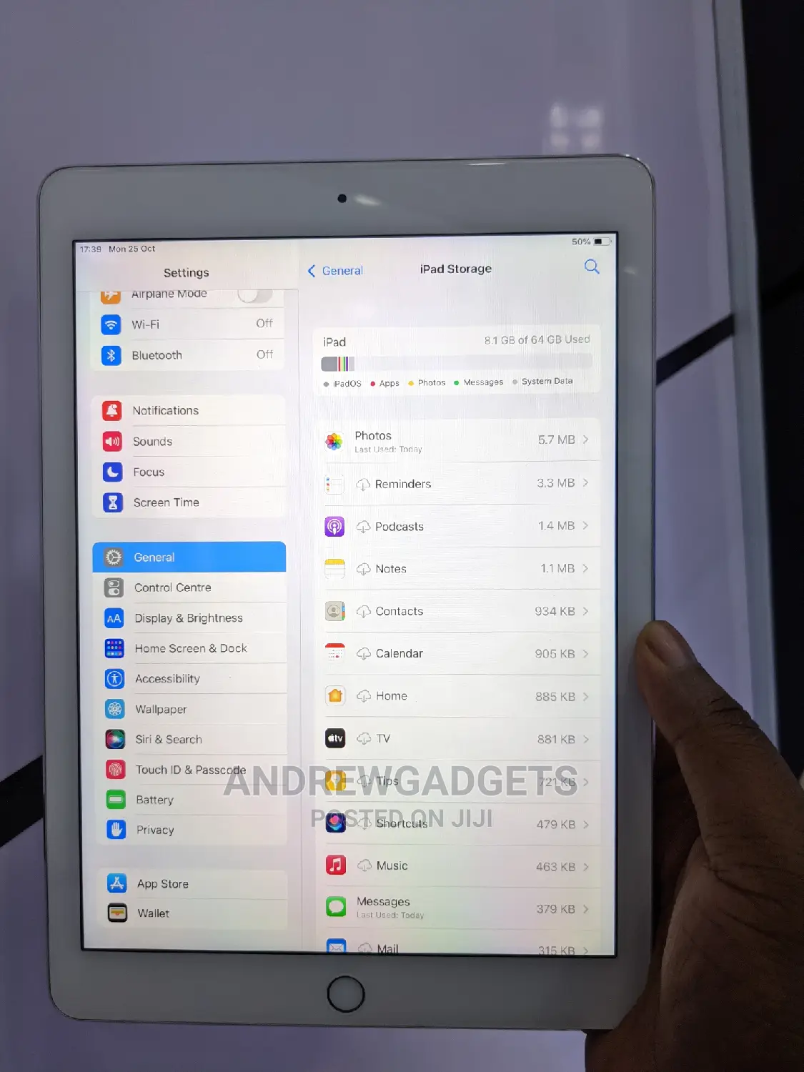 Apple iPad Air 2 64 GB Silver