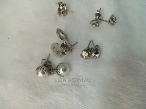 Silver Simple Earpins