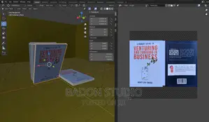 3D Book Cover Design.