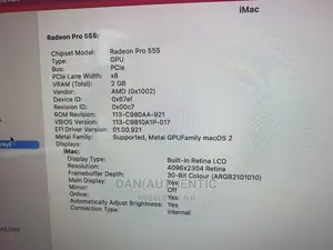 Desktop Computer Apple iMac 8GB Intel Core I5 HDD 1T
