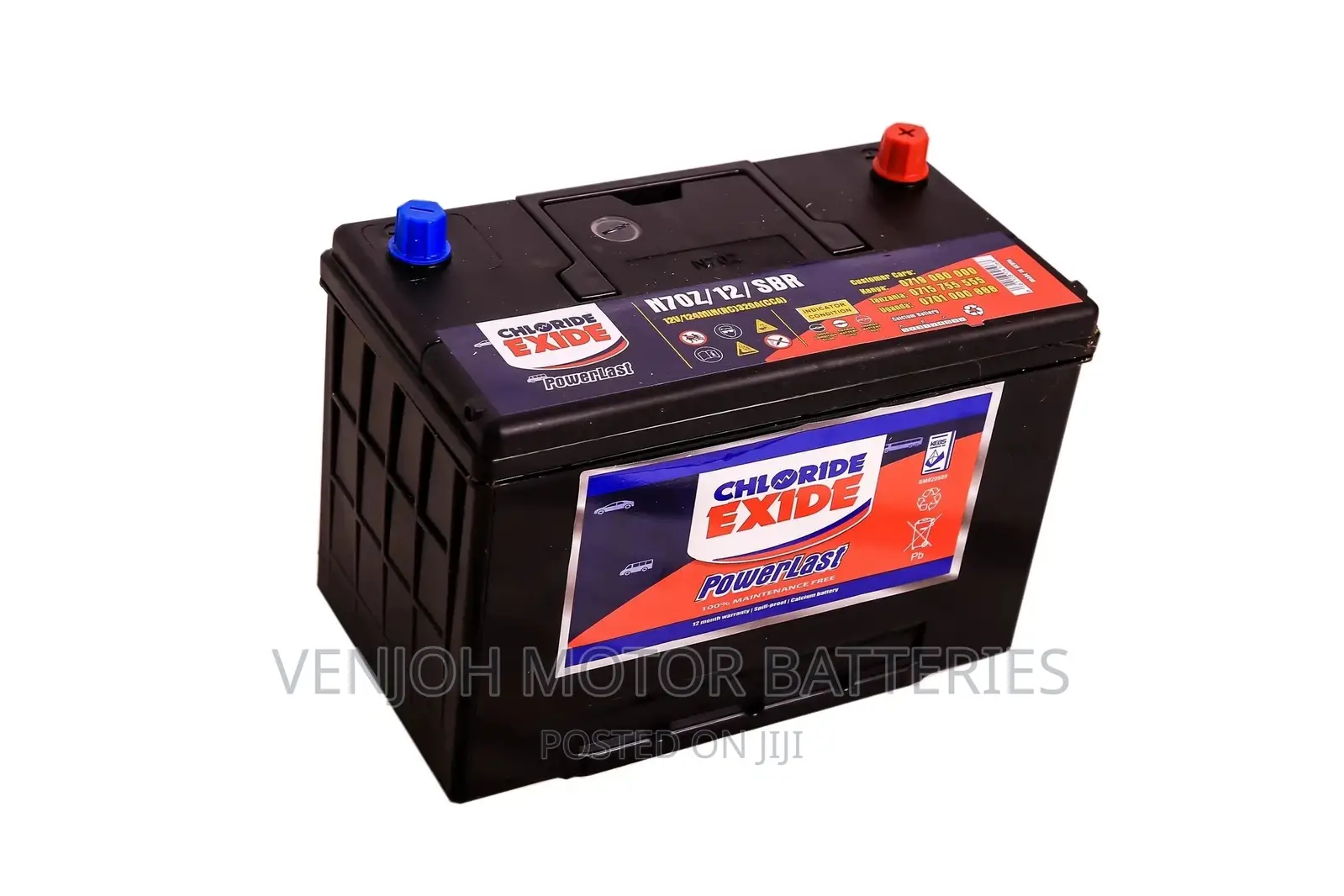 NS70 Power Last Maintenance Free Car Battery