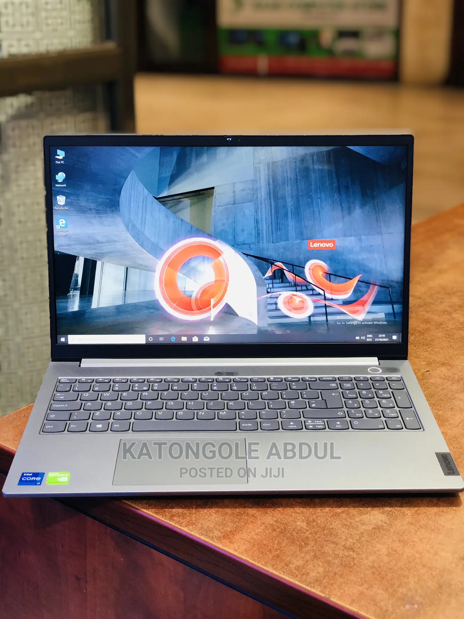 New Laptop Lenovo ThinkBook 15 8GB Intel Core I7 HDD 1T