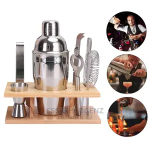 8pcs Stainless Steel Cocktail Shaker Set