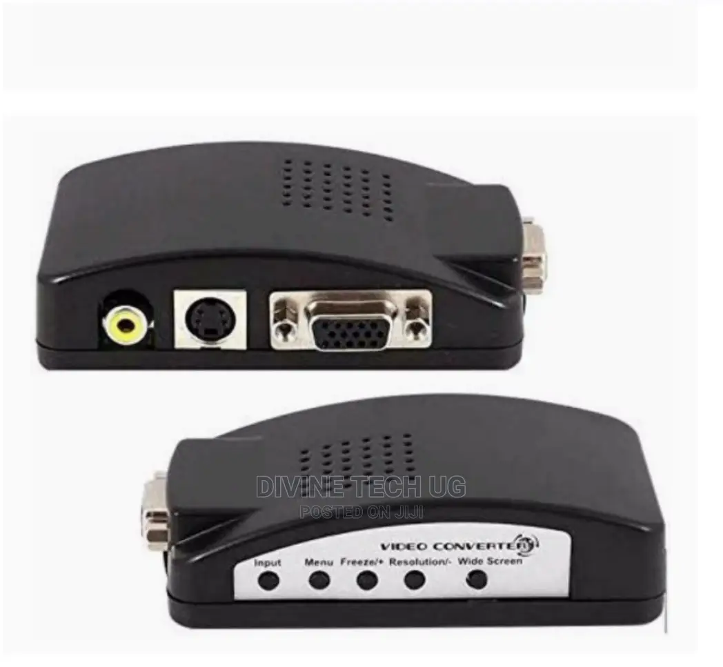 Av to VGA High Resolution Video Conversion