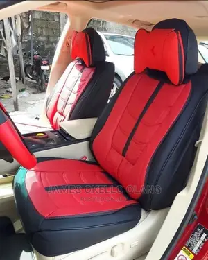 Universal Red 3D Seat Cover