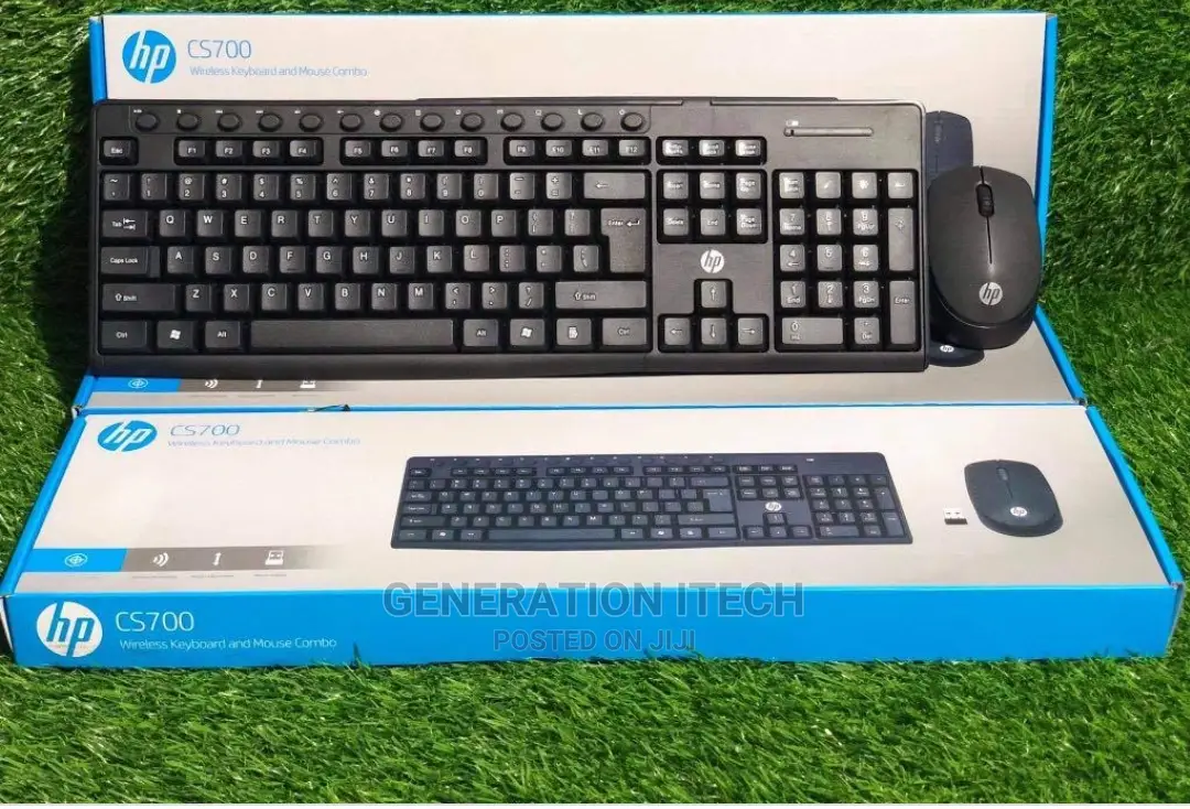 Hp Cs700 Wireless Keyboard and Mouse Bundle