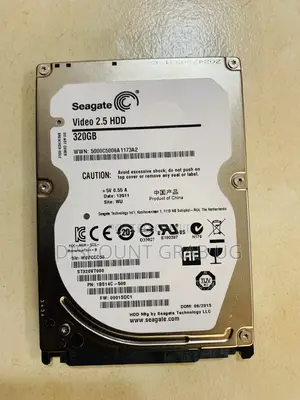 Seagate 320gb 2.5” Laptop Harddrive