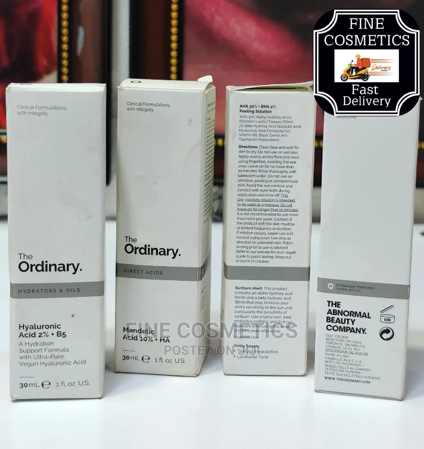 1pc the Ordinary Serum, Peeling Solution 30ml