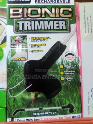 Biometric Rechargeable Trimmer/Mower