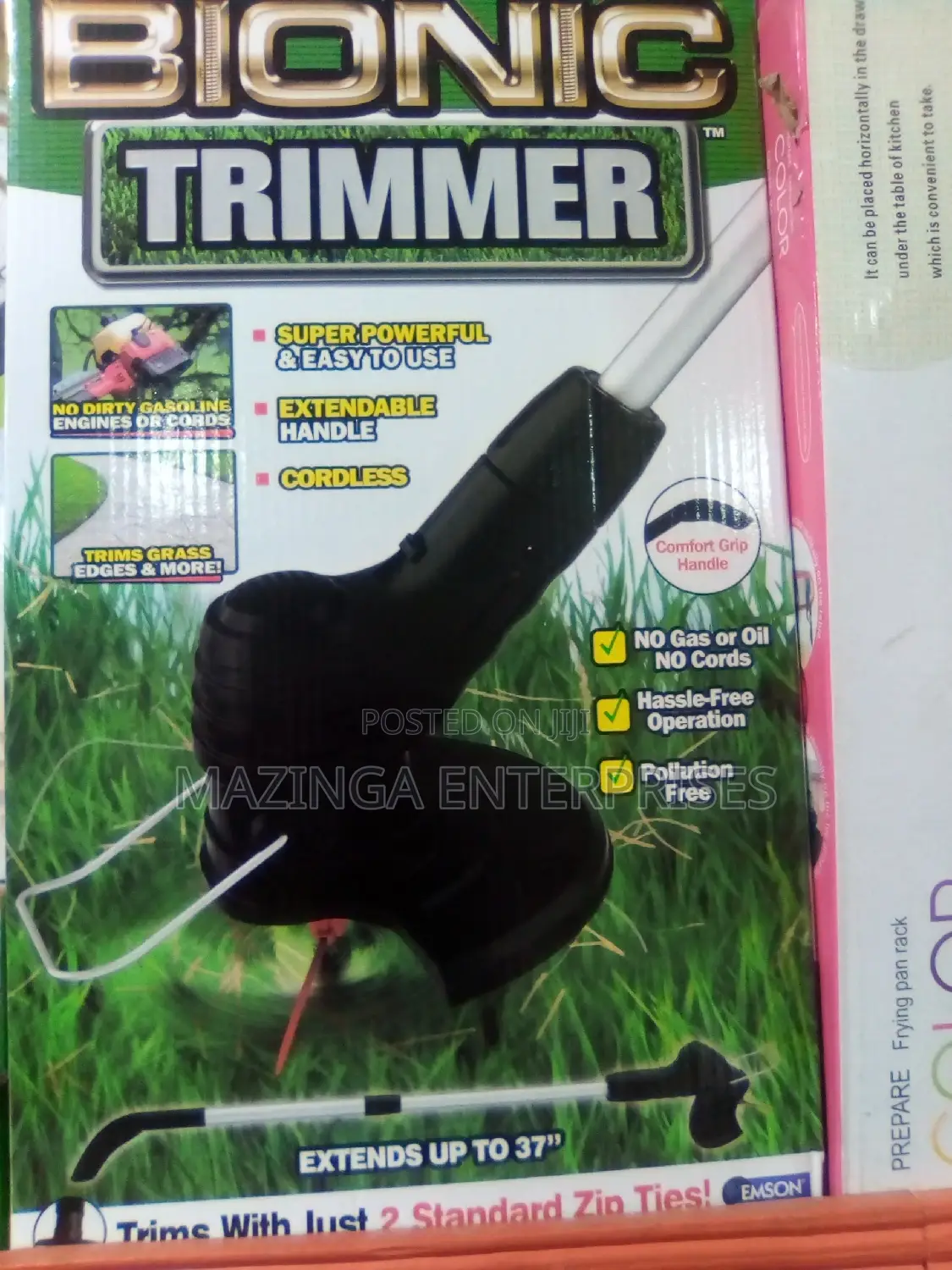 Biometric Rechargeable Trimmer/Mower