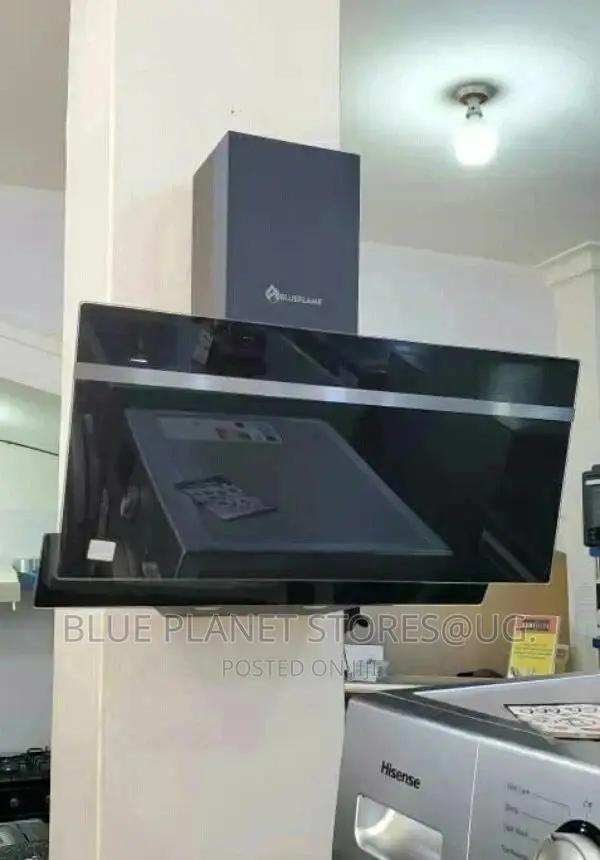 Blueflame 60*60cm "Glass" Chimney Range Hoods.