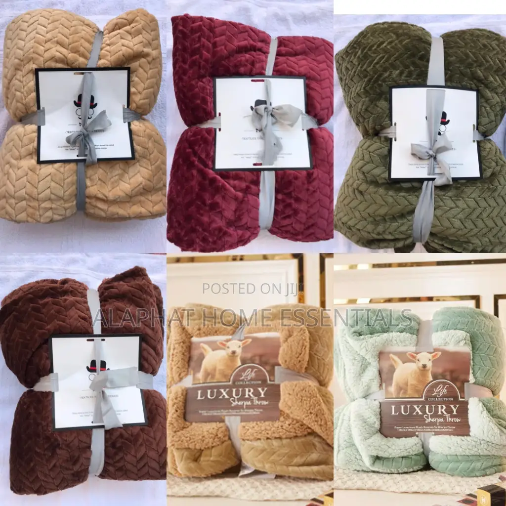 Embossed Fleece Blankets