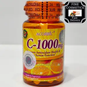 Acorbic C 1000mg Vitamin C Supplement Whitening Tablet 30pcs