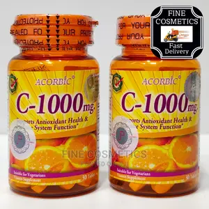 Acorbic C 1000mg Vitamin C Supplement Whitening Tablet 30pcs
