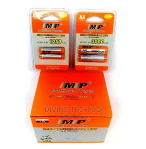 Multiple Power Recheable Batteries 3000mah
